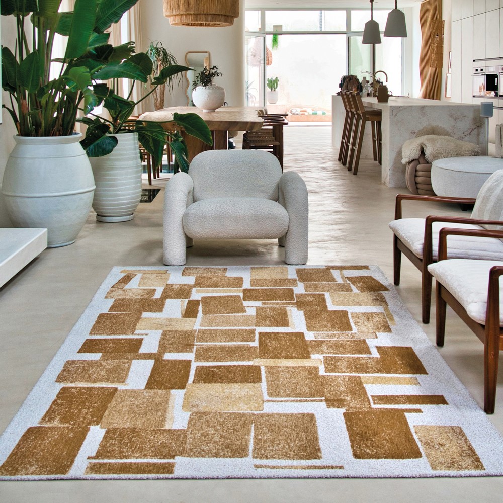 Louis De Poortere Designer Lucia Rugs in 9357 Nuggets